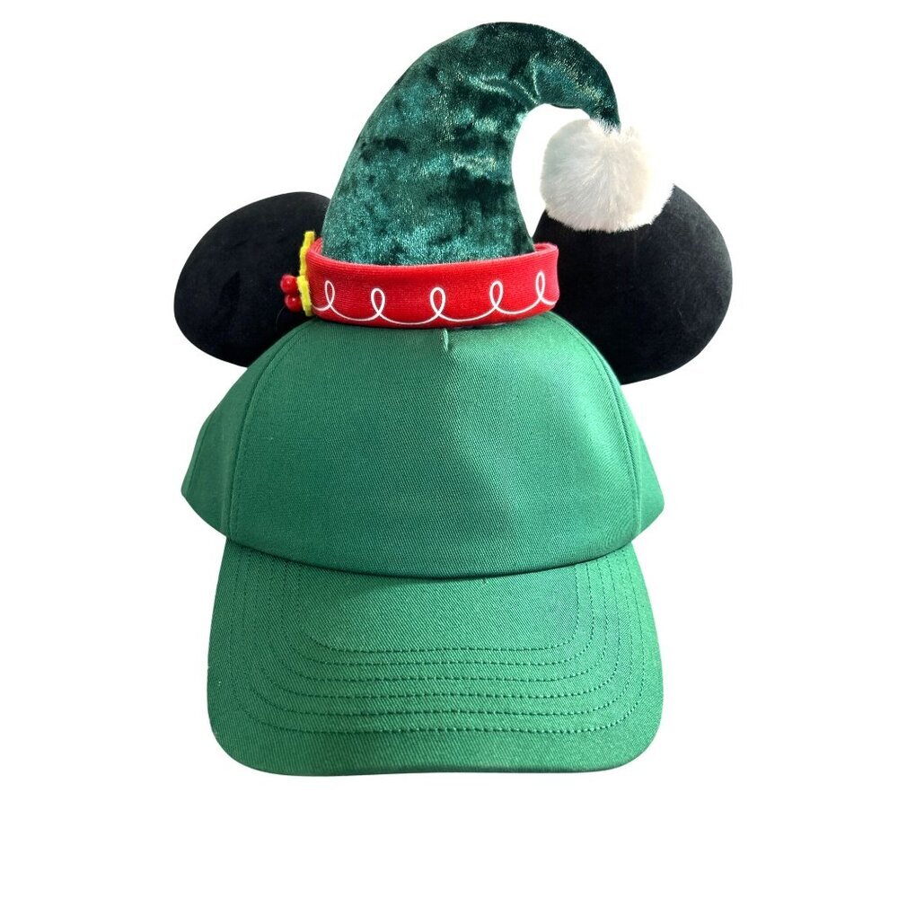 Disney Kids Hat Christmas Green Multi Size OS